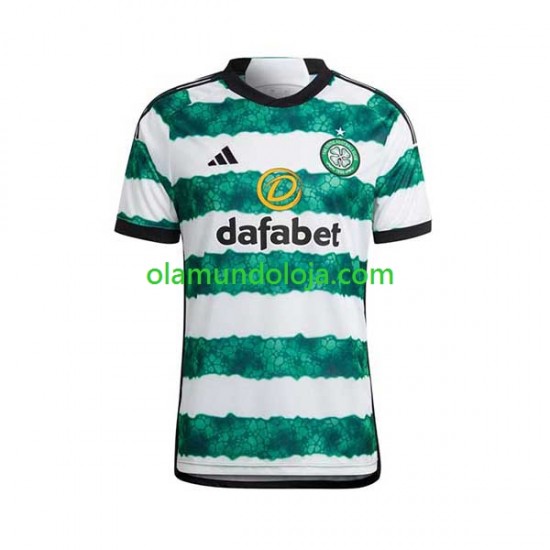 Camisola Celtic Homem Equipamento Primeiro 2023-2024 Manga Curta